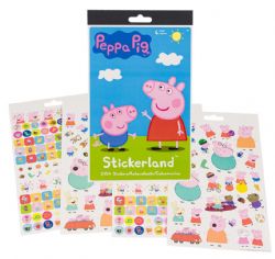 AUTOCOLLANTS PEPPA PIG - 4 PAGES